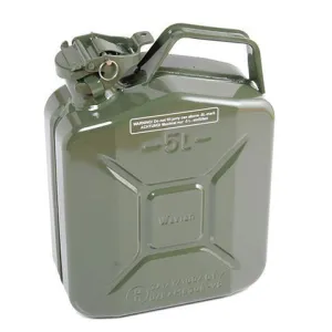 Steel Jerry Can 5 Litre - Green