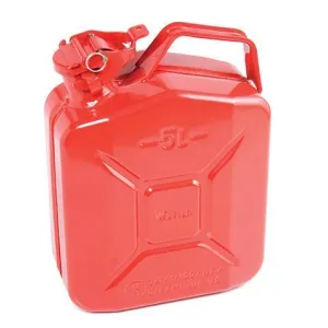 Steel Jerry Can 5 Litre - Red