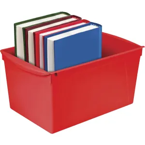 Storex Double XL Wide Book Bins