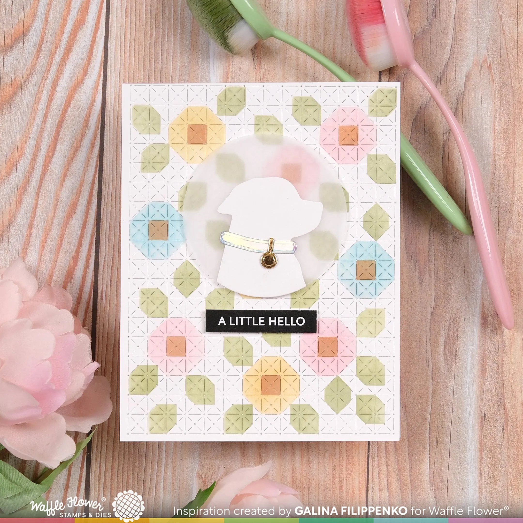 Subsentiment Quilted Diecut