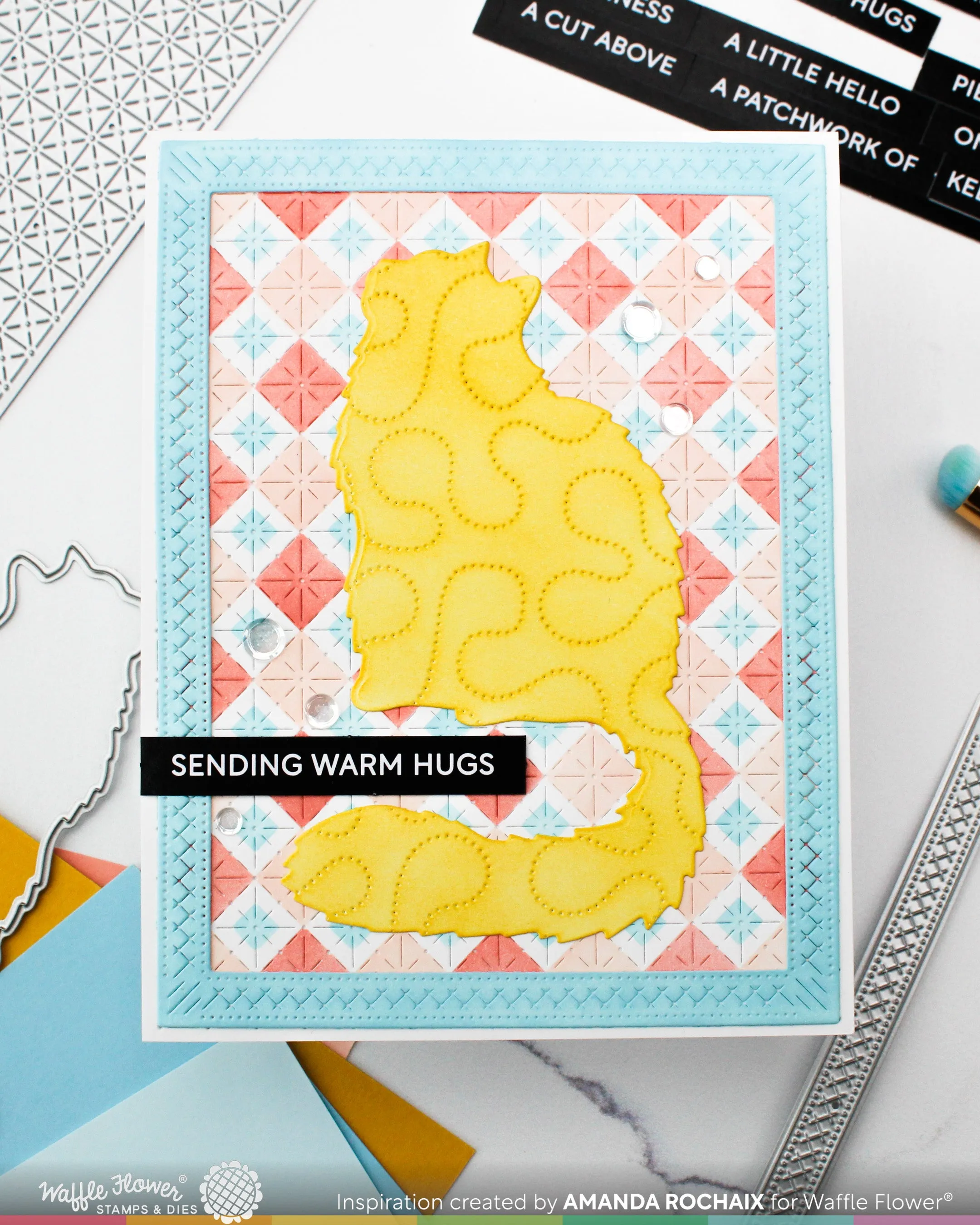 Subsentiment Quilted Diecut