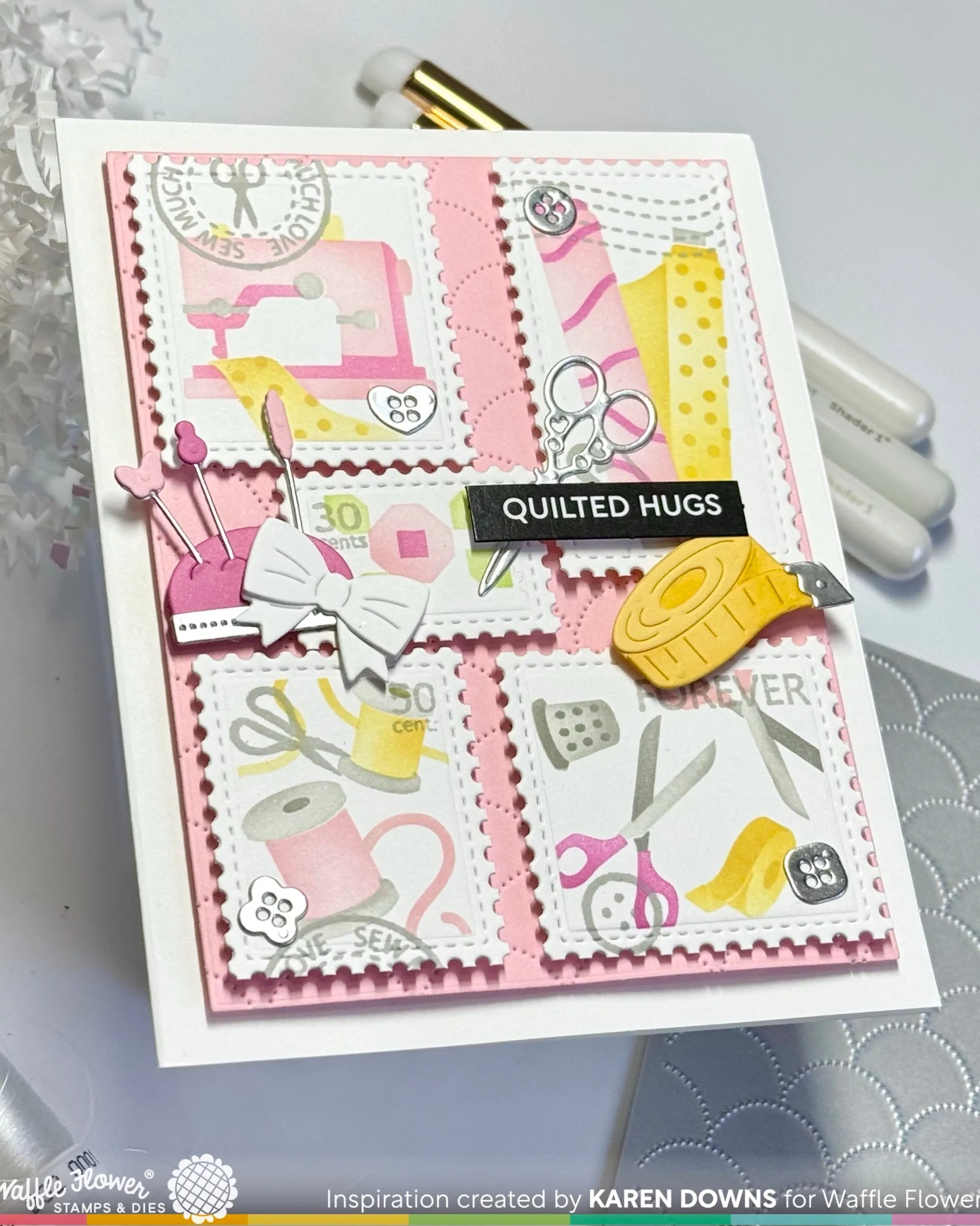 Subsentiment Quilted Diecut