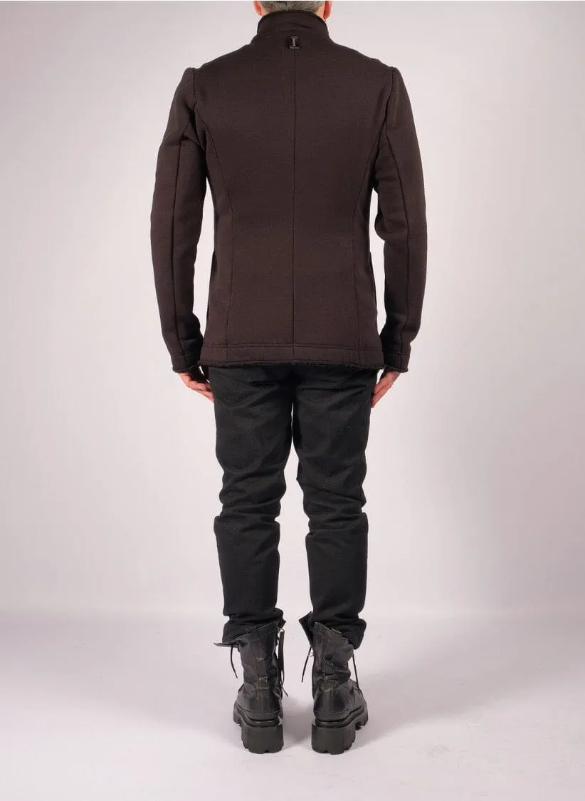 Sweatshirt Jacket with Zippers