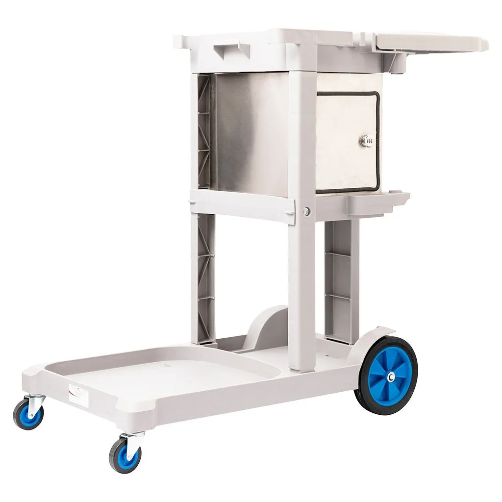 Swiftmed HK Trolley Complete With Lockable Cabinet - Key