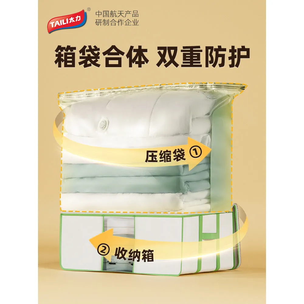 Taili Oxford Fabric Vacuum Storage Box - 15.5*65*50cm