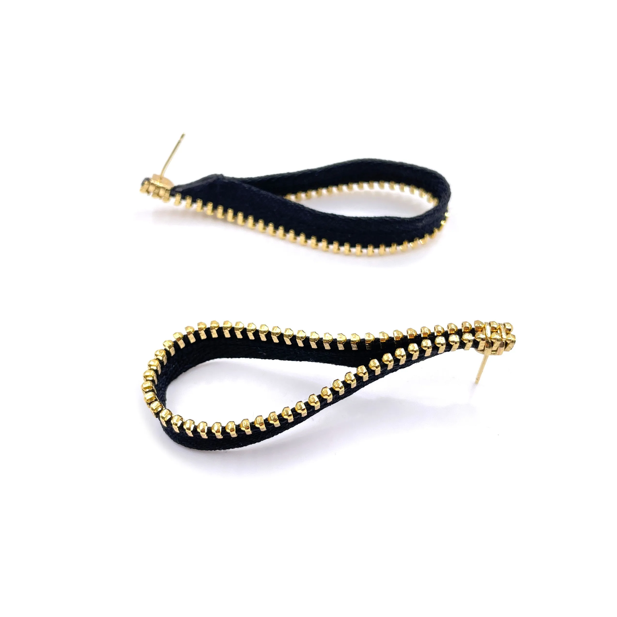 Teardrop Earrings, Large, Gold