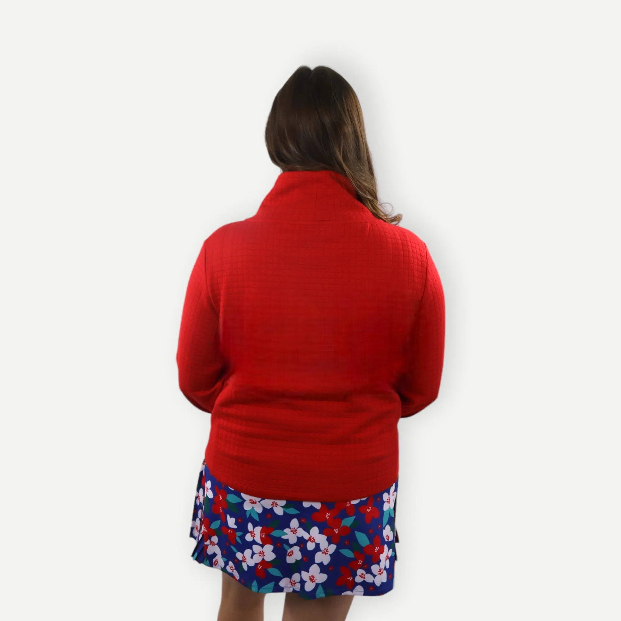 The Emma Quilted Pullover