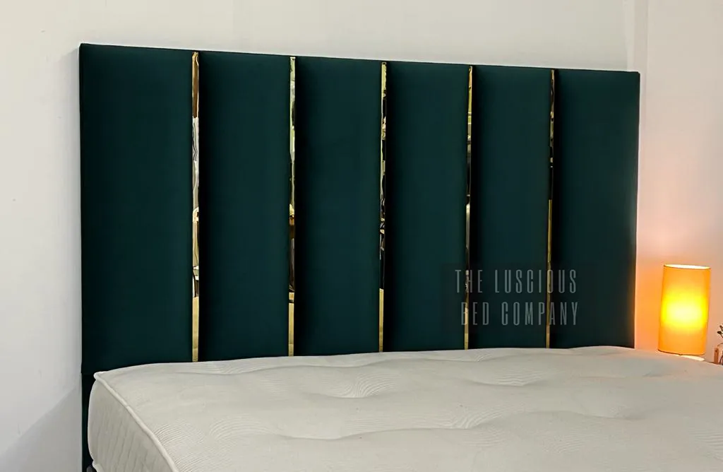The Midnight Edition Panel Ottoman Storage Gas Lift Bed