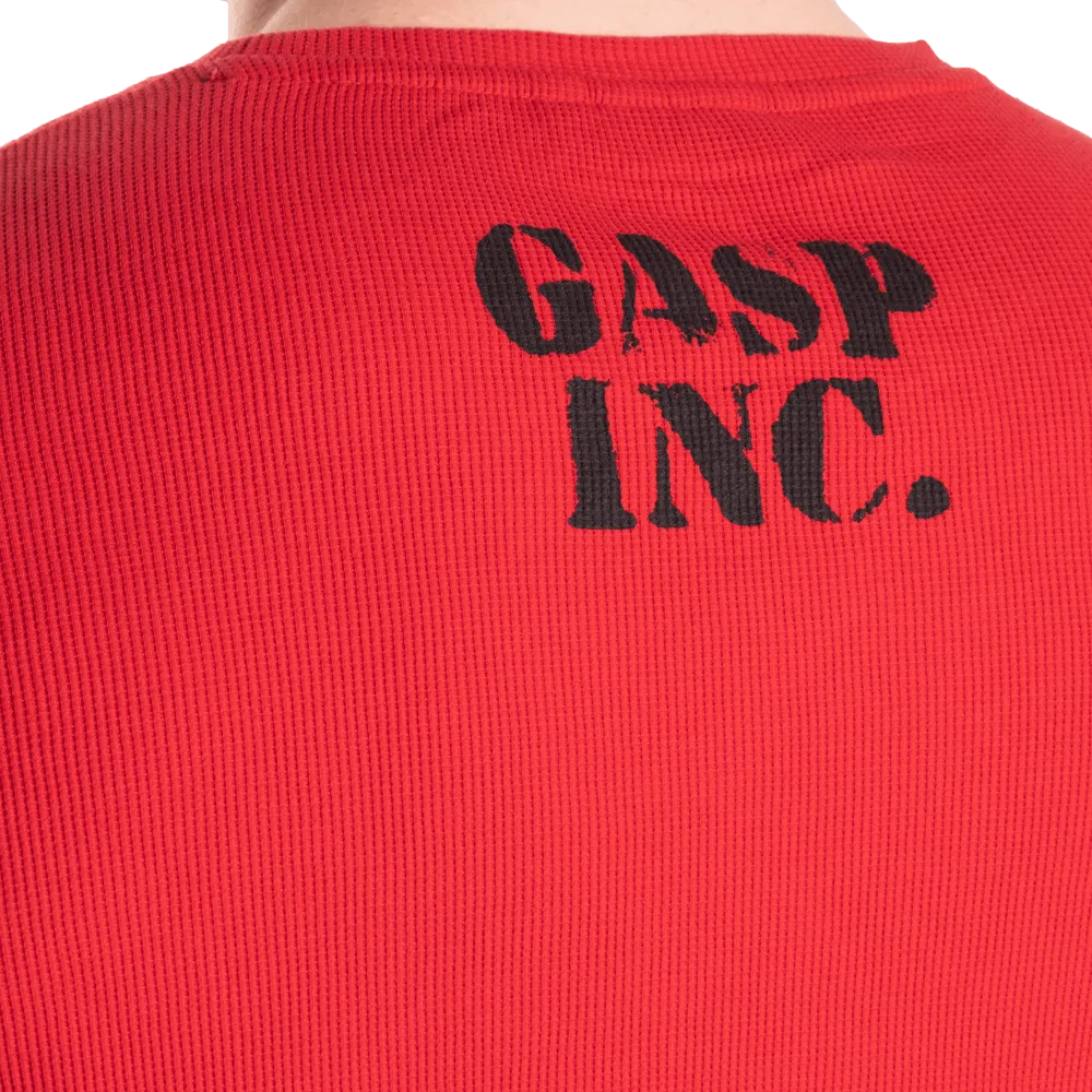 Thermal Gym Sweater - Chili Red