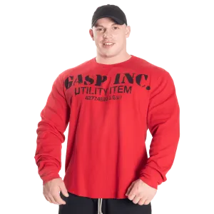 Thermal Gym Sweater - Chili Red