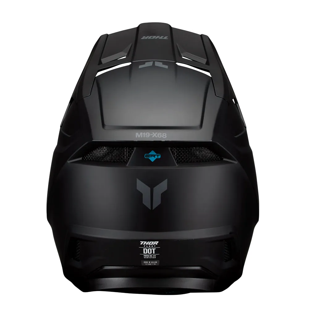 Thor Helmet Fleet Blackout Youth