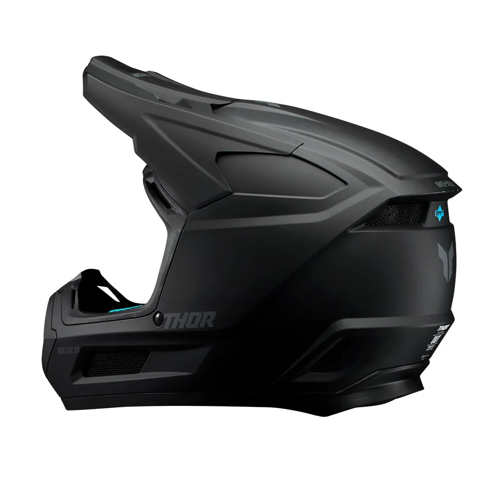 Thor Helmet Fleet Blackout Youth