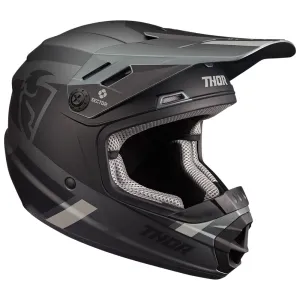 Thor Mx Sector Split Youth Helmet Charc Black