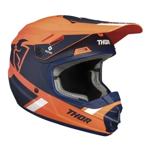 Thor Mx Sector Split Youth Helmet Orgnav S22 Y