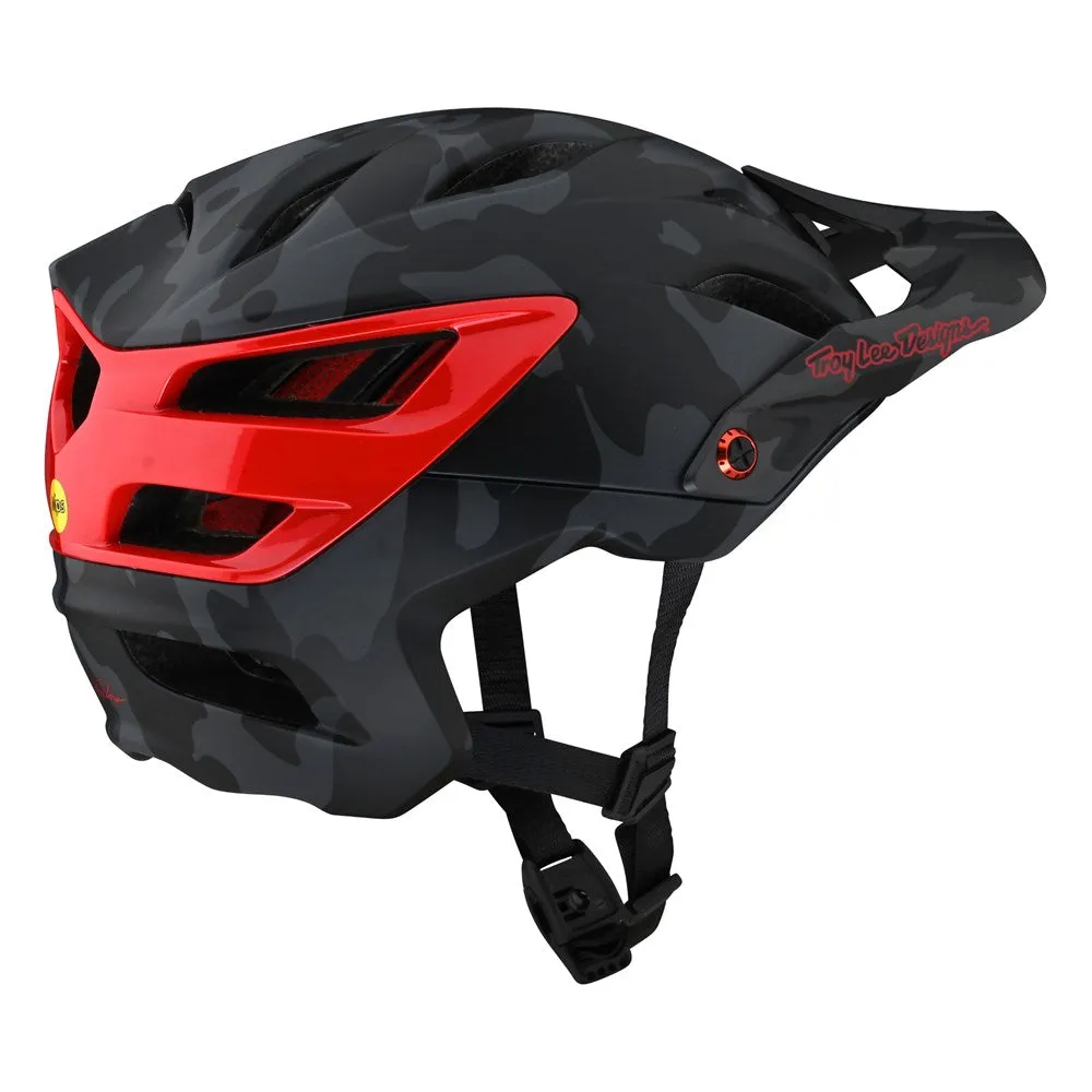 TLD A3 AS MIPS Helmet Camo Grey / Red XL/2XL