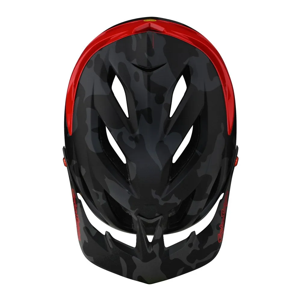 TLD A3 AS MIPS Helmet Camo Grey / Red XL/2XL