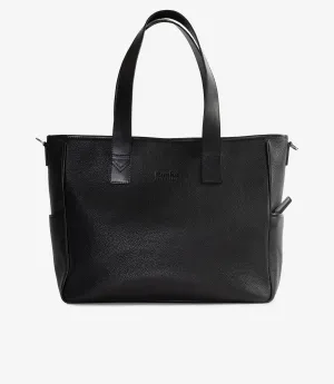 Tote Bag Black Grain