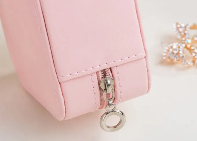 Travel Portable Jewelry Box Earring Storage Box
