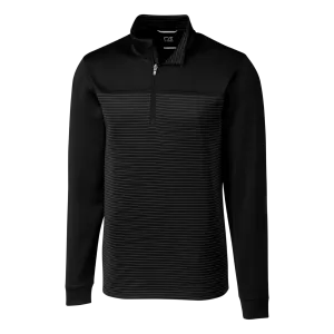 Traverse Stripe Stretch Quarter Zip Mens Pullover