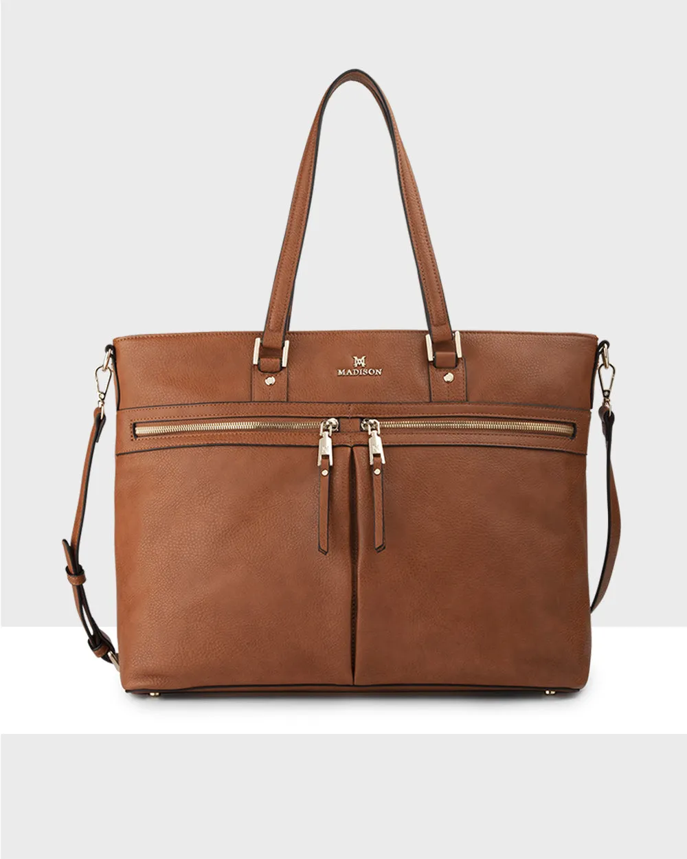 Trish Laptop Tote Work Bag   Aztec Strap
