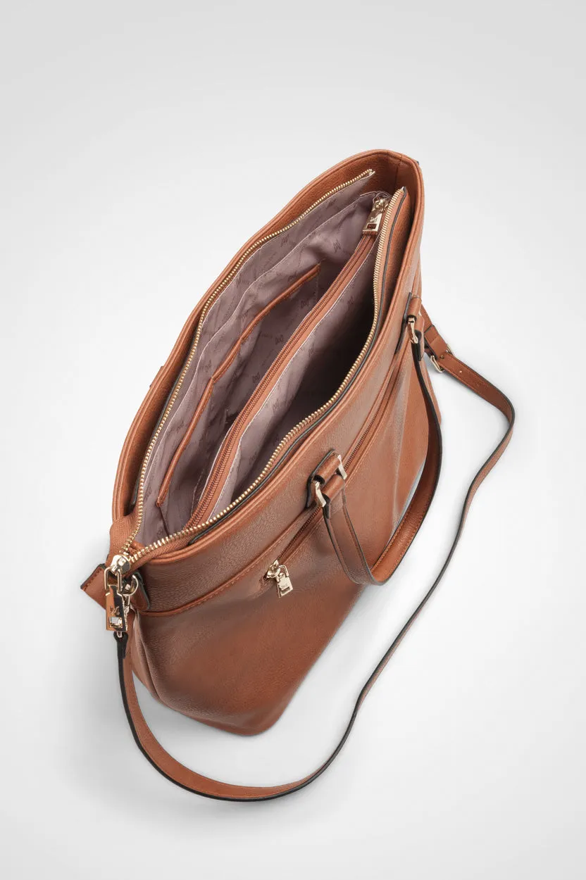 Trish Laptop Tote Work Bag   Aztec Strap