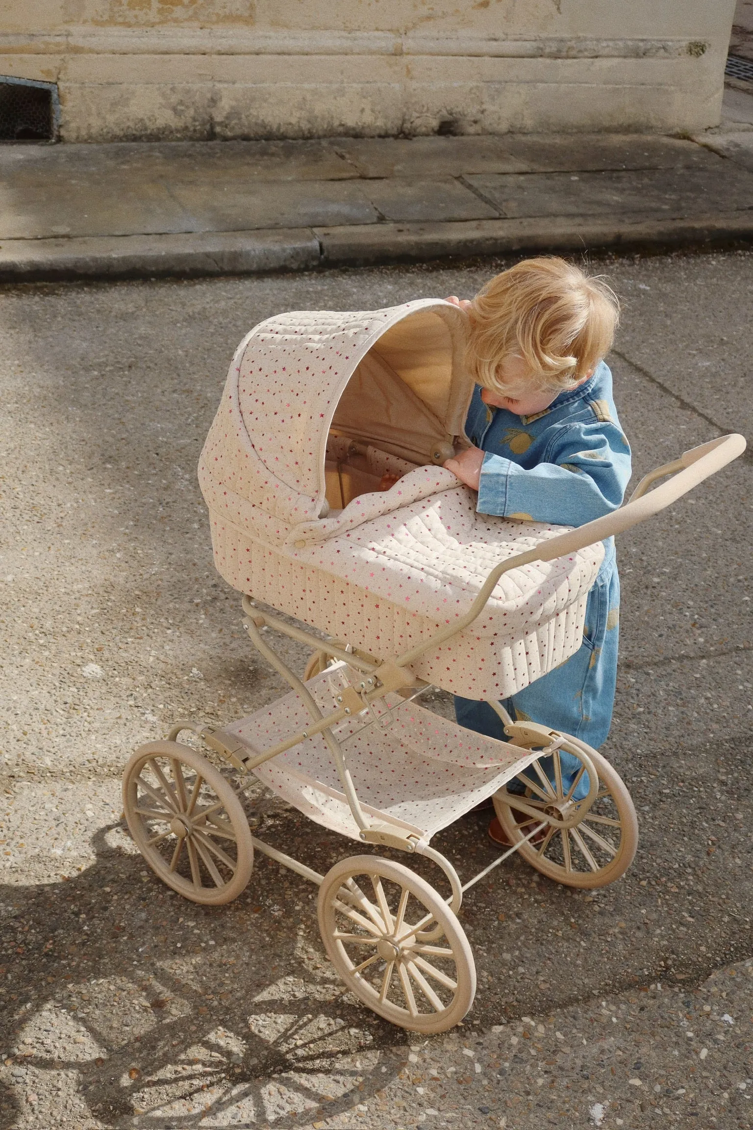 Tulle Doll's Pram Fairy Etoile Sangria