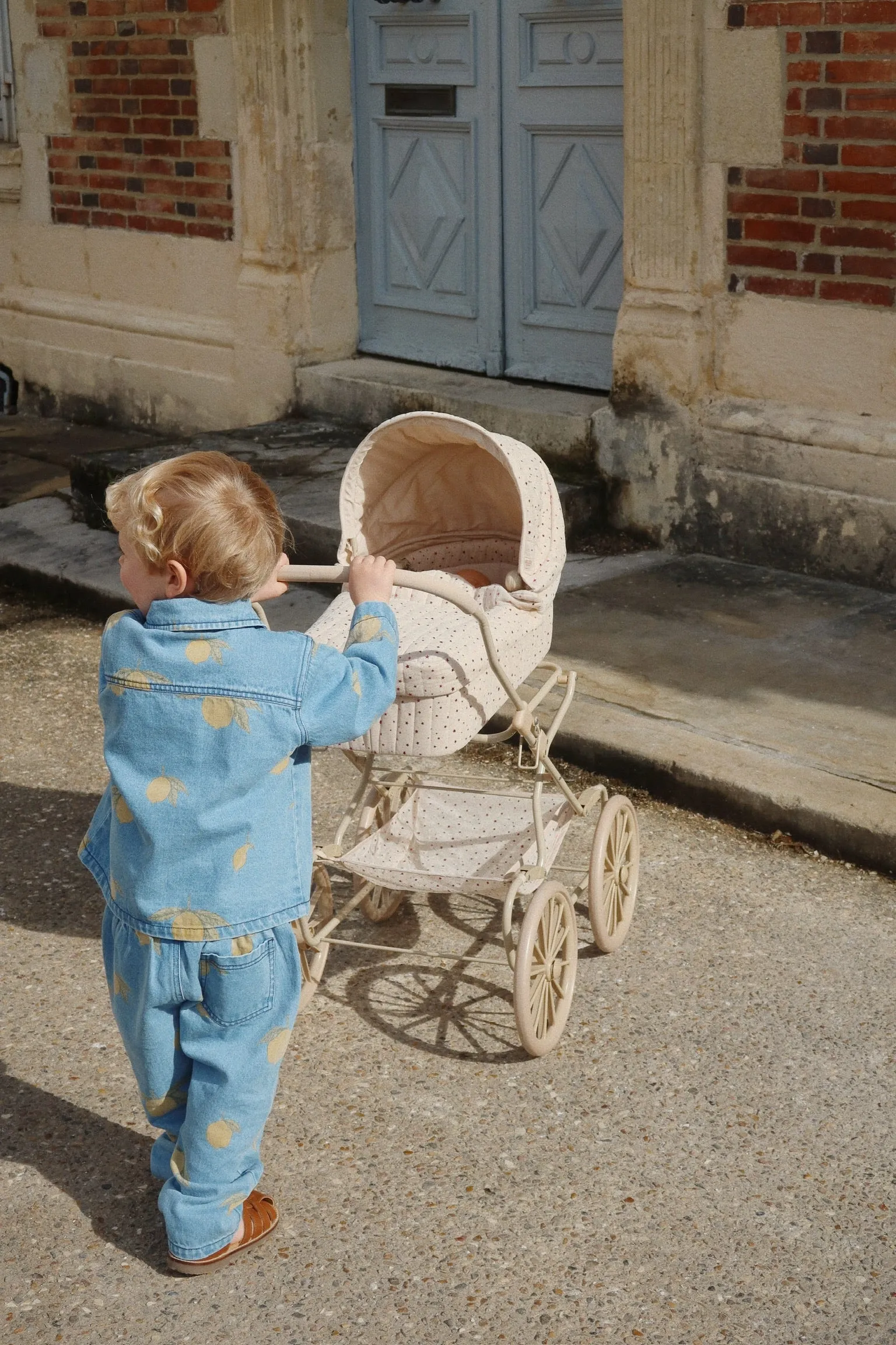 Tulle Doll's Pram Fairy Etoile Sangria