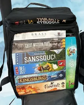 Ultimate Game Night Backpack Bag -Purple