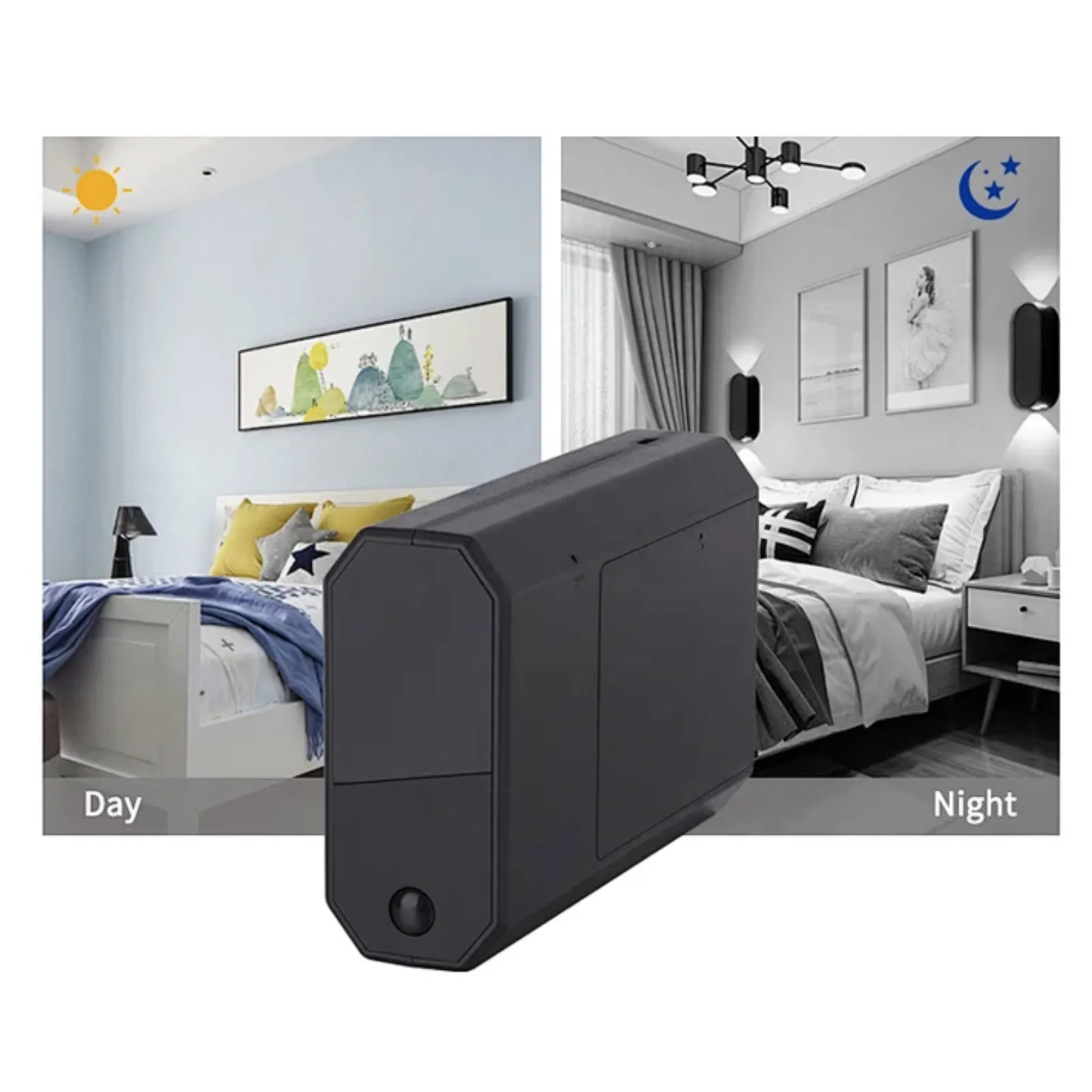 Ultra Long Battery Black Box Wi-Fi Hidden Camera Video Recorder Motion Detect Alerts