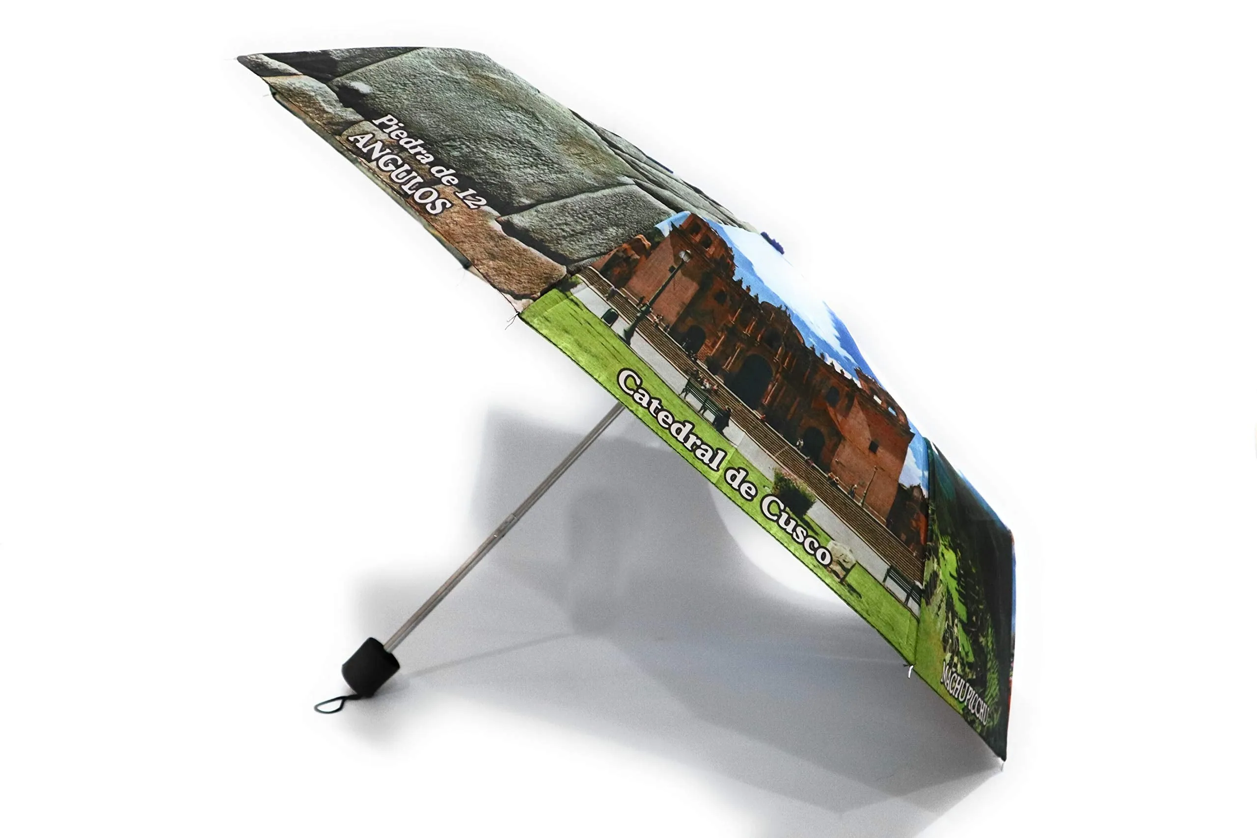 Umbrella Printed Cusco, Peru Archeological Sites. Inca Culture design. 100% Polyester