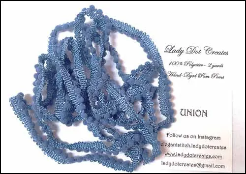 Union Mini Pom Poms - Lady Dots Creates Finishing Trims
