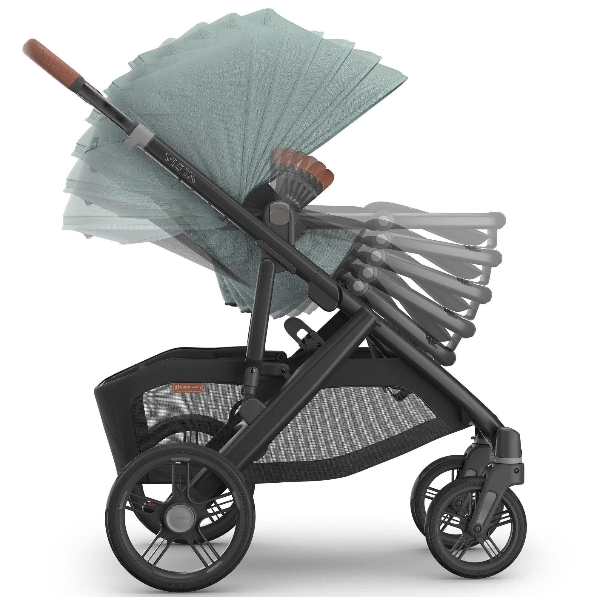 Uppababy Vista V3 Mesa & Base Travel System in Kenzi