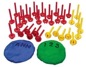 Upper Case and Number Stampers