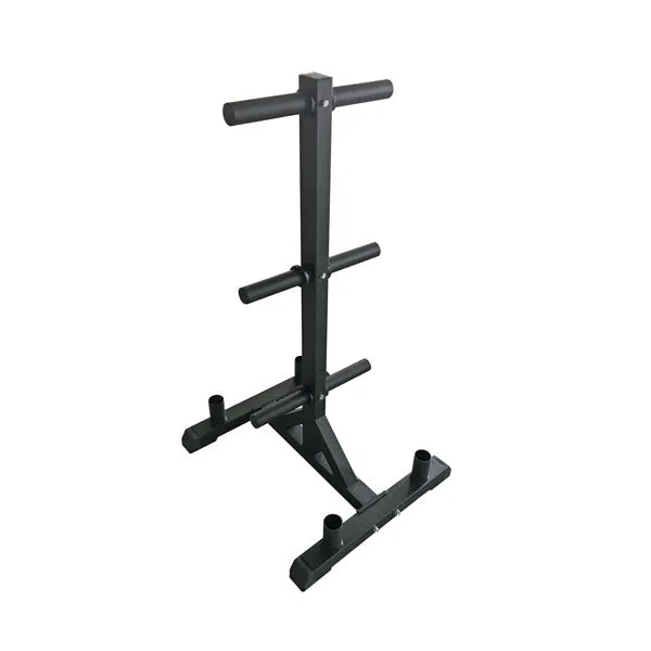 Upright Bumper Plate Storage Rack - Home