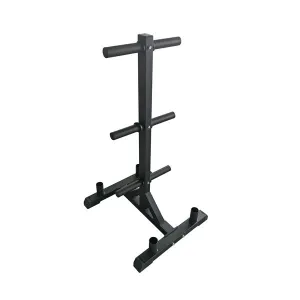 Upright Bumper Plate Storage Rack - Home