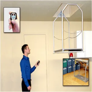 Versa Lift Model 32WHX Wireless Remote 14-17 ft. Attic Storage Lift