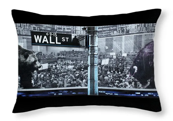 Wall Street - Throw Pillow