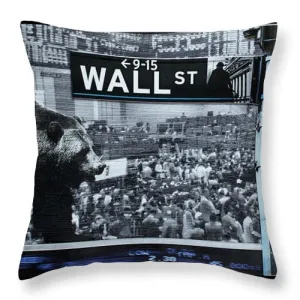 Wall Street - Throw Pillow