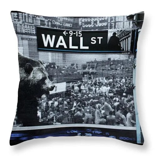 Wall Street - Throw Pillow