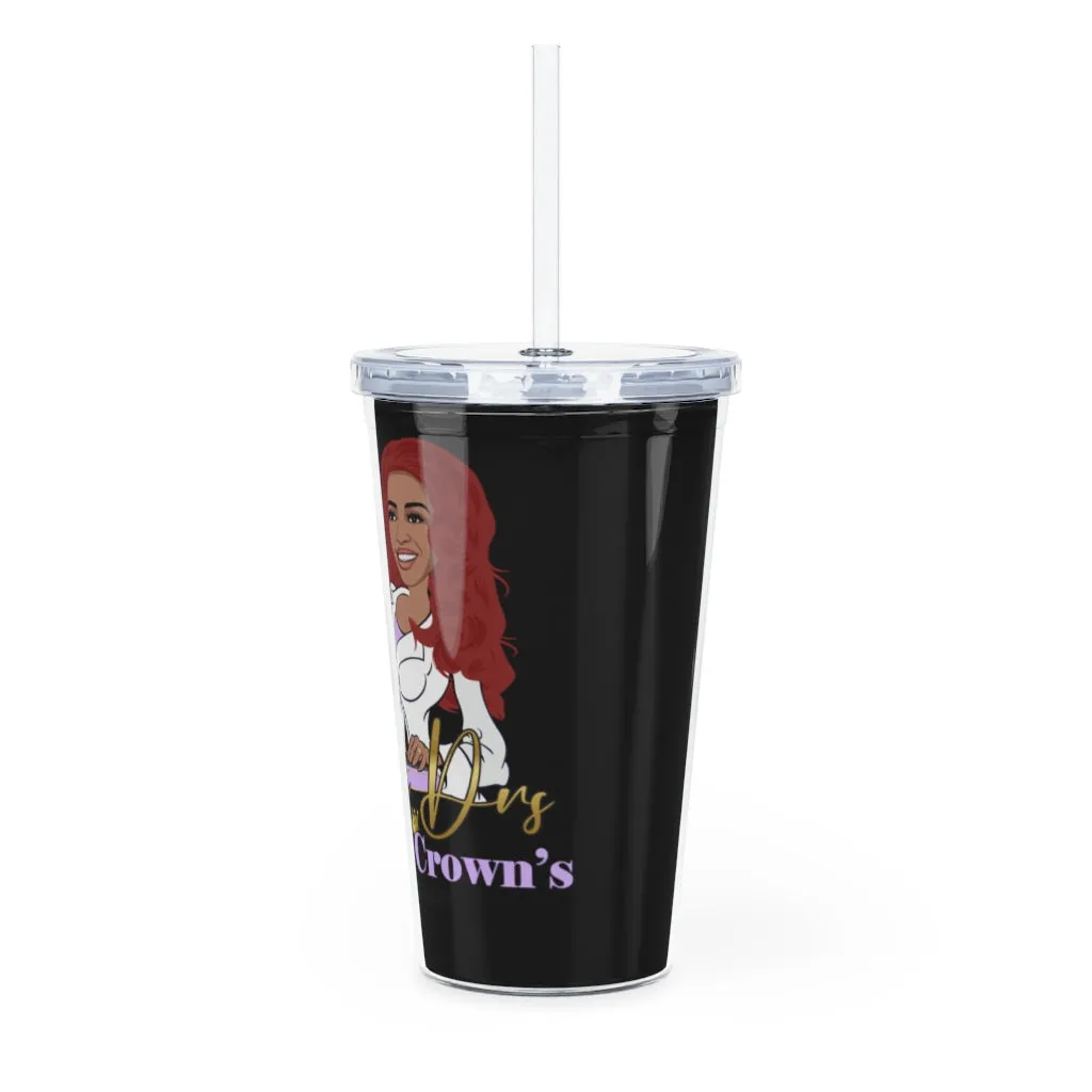 WDR Plastic Tumbler with Straw