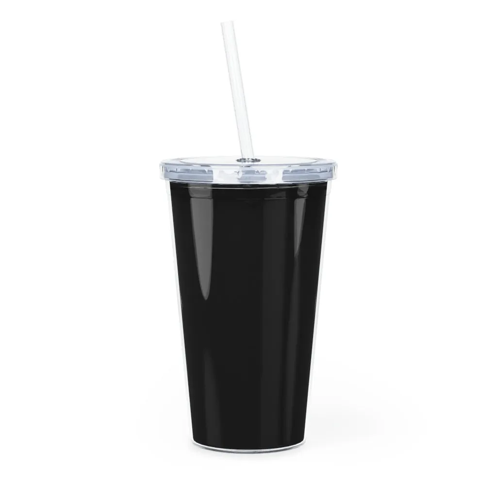 WDR Plastic Tumbler with Straw