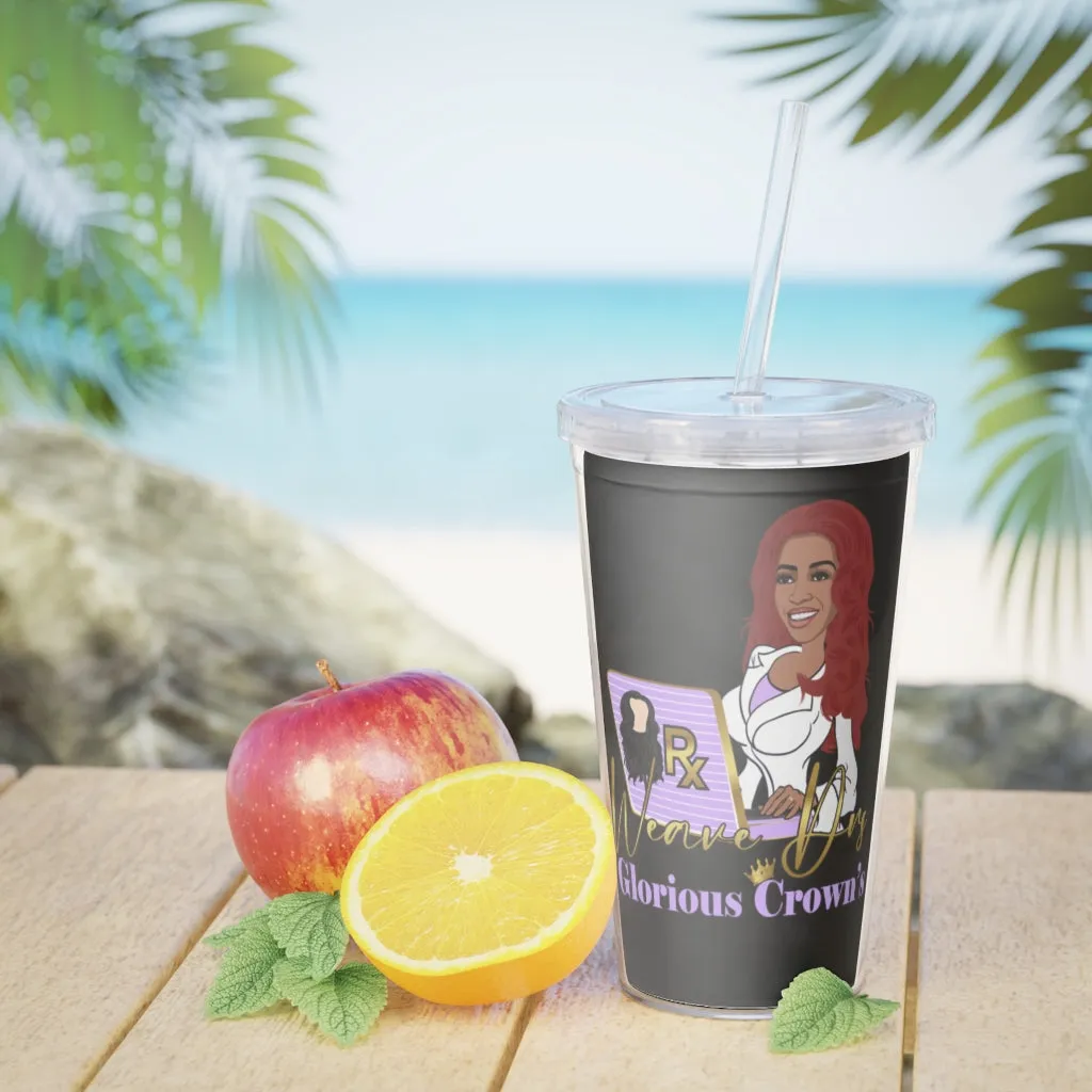 WDR Plastic Tumbler with Straw