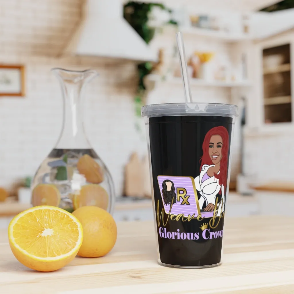 WDR Plastic Tumbler with Straw