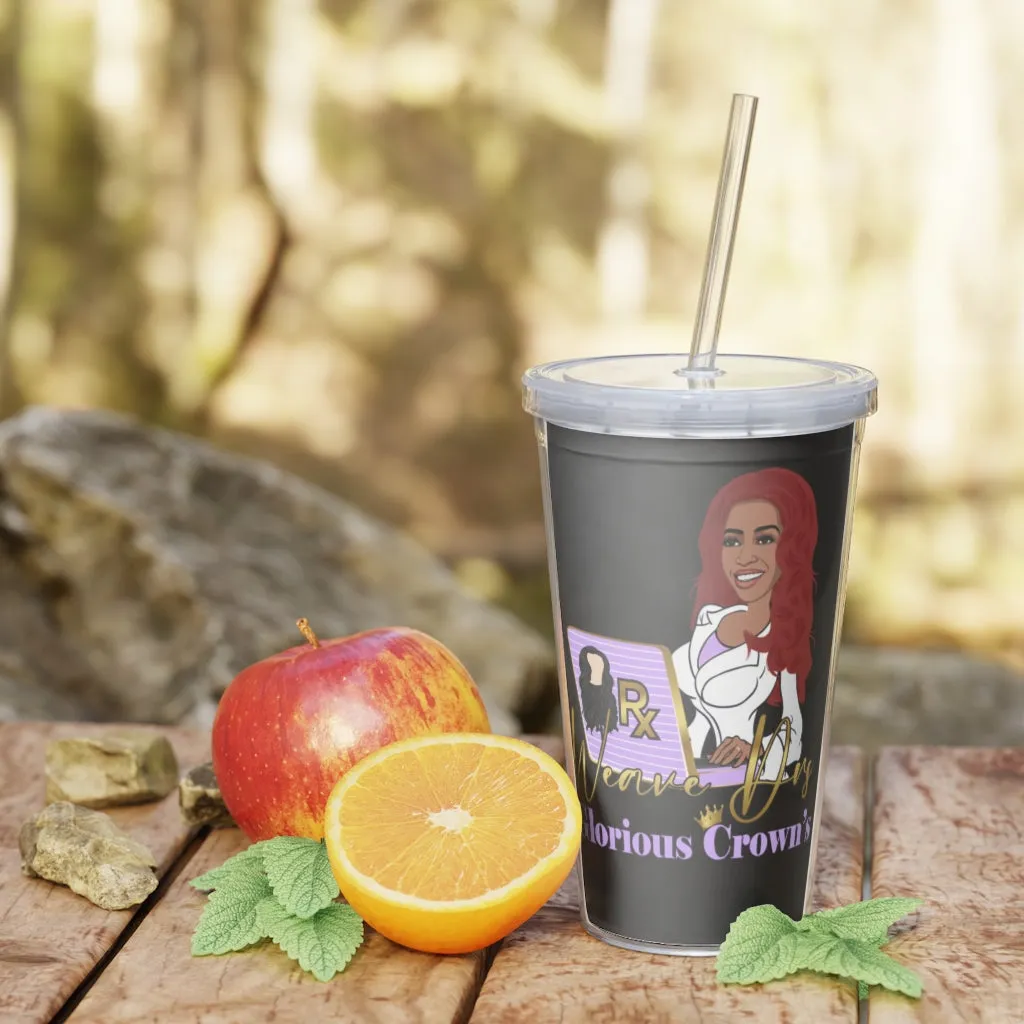 WDR Plastic Tumbler with Straw