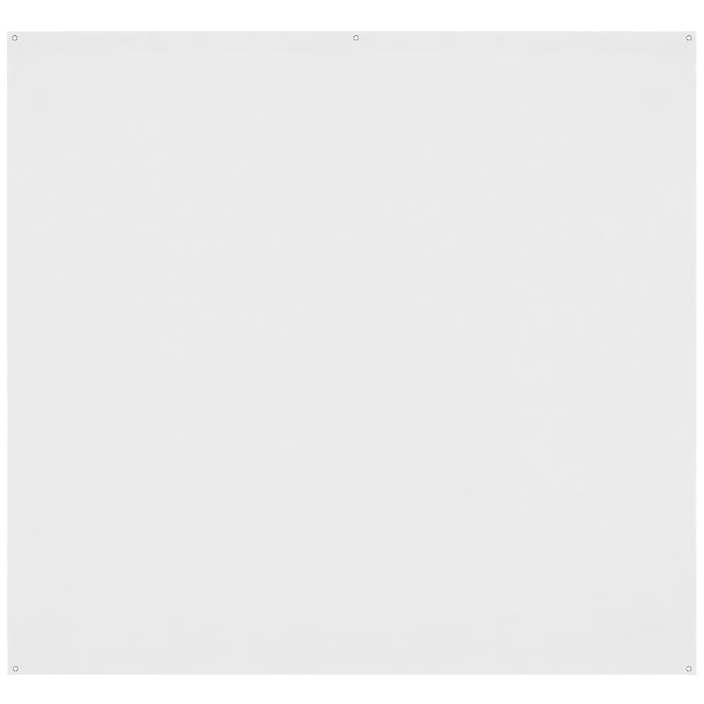 Westcott X-Drop Fabric Backdrop | High-Key White, 8 x 8'