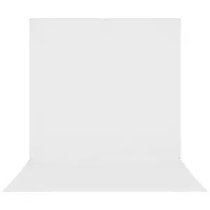 Westcott X-Drop Fabric Backdrop Sweep | High-Key White, 8 x 13'