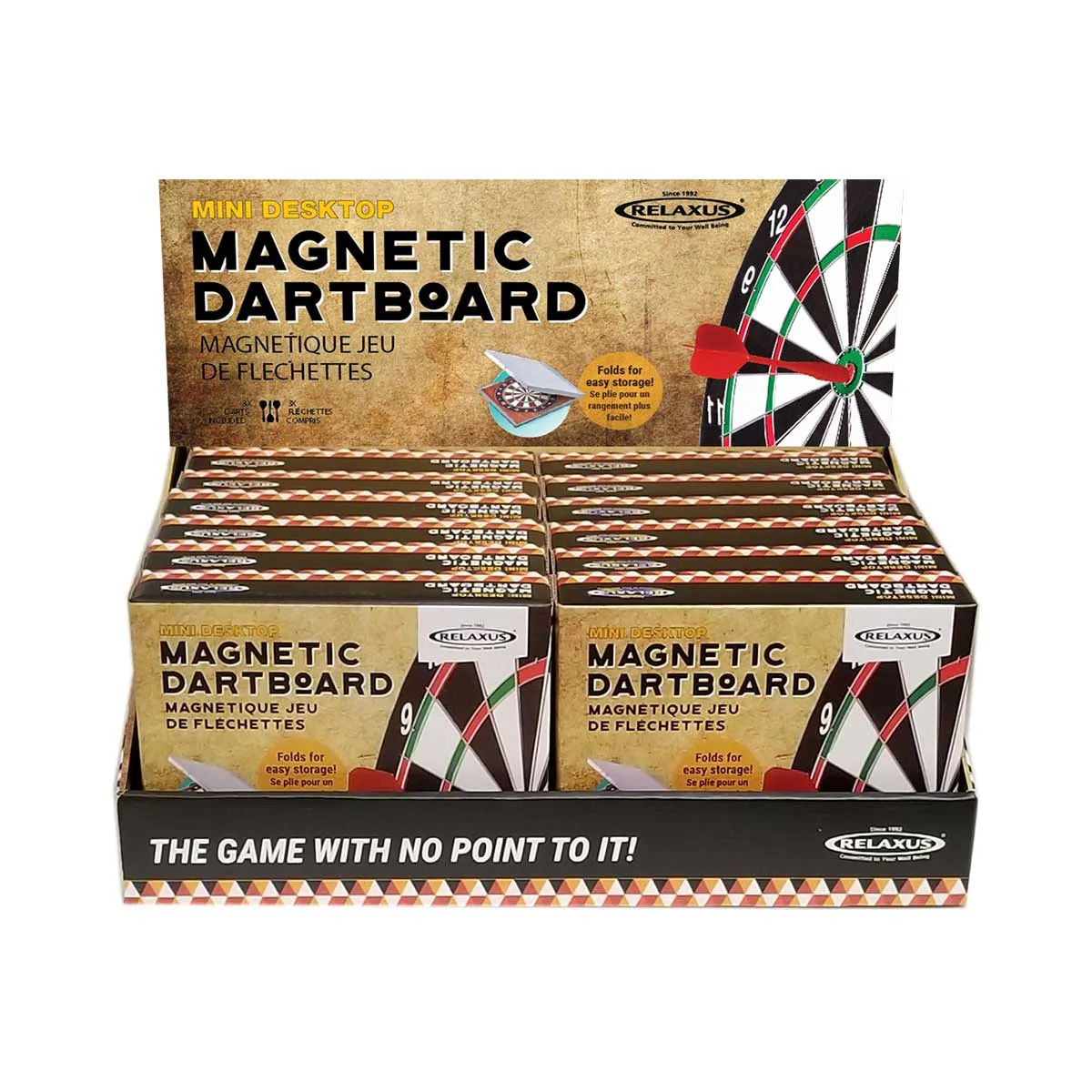 Wholesale Mini Magnetic Dart Game - Displayer of 12