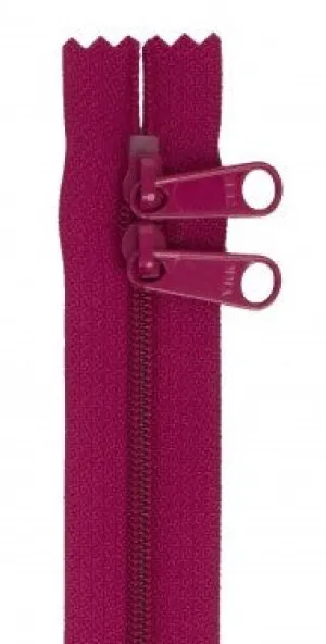 Wild Plum 30" Double Pull Zipper