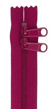 Wild Plum 30" Double Pull Zipper