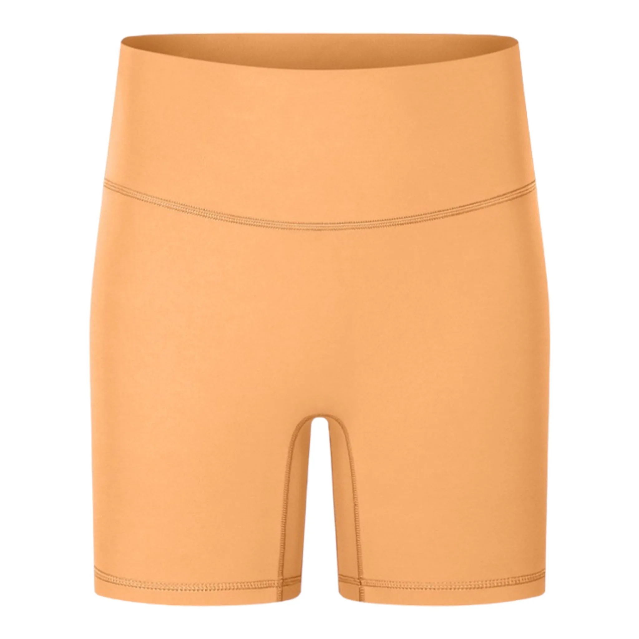 Women Gym Shorts Orange